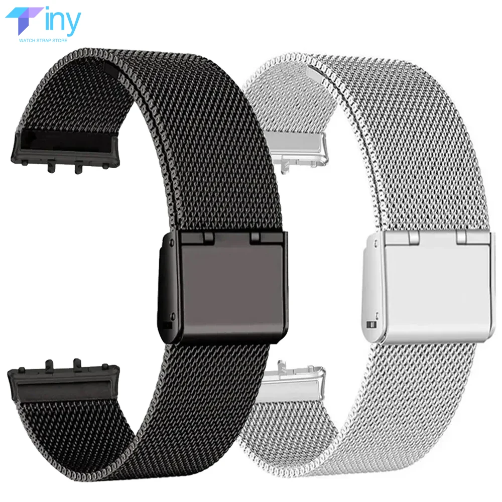 Ремешок из нержавеющей стали для Samsung Galaxy Fit 3, металлический браслет, сетчатый Браслет для смарт-часов Samsung Galaxy Fit 3, 18 мм
Ремешок из нержавеющей стали для Samsung Galaxy Fit 3, металлический браслет, сетчатый Браслет для смарт-часов Samsung Galaxy Fit 3, 18 мм