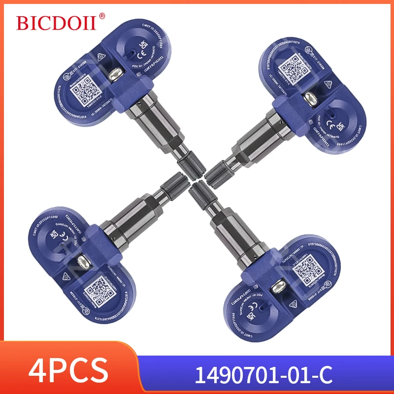 Fit for Tesla Model 3 Y S X 2020-2025 Tire Pressure Monitor Sensors BLE Bluetooth TPMS Sensor 1490701-01-C Replaces 1490701-01-B
Fit for Tesla Model 3 Y S X 2020-2025 Tire Pressure Monitor Sensors BLE Bluetooth TPMS Sensor 1490701-01-C Replaces 1490701-01-B