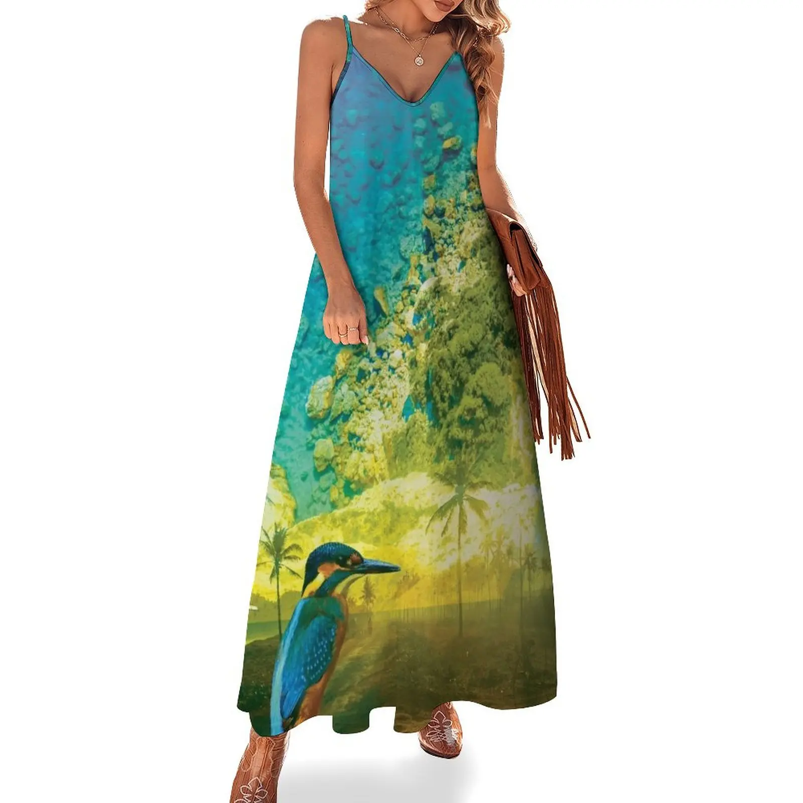 Caribbean Sleeveless Dress dresses for woman elegant chic wedding evening dresses birthday dress for women Womens dresses Dress
Caribbean Sleeveless Dress dresses for woman elegant chic wedding evening dresses birthday dress for women Womens dresses Dress