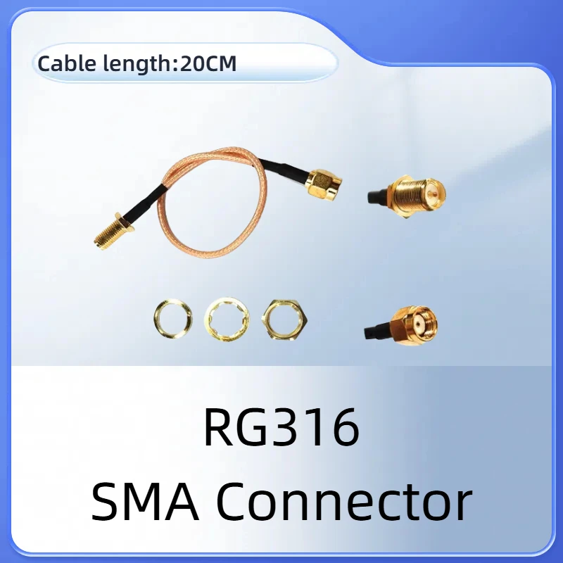 GWS 10 шт. RG316 SMA антенный адаптер «папа-мама» SMA IOT разъем косичка коаксиальный перемычка удлинительный кабель для антенны
GWS 10 шт. RG316 SMA антенный адаптер «папа-мама» SMA IOT разъем косичка коаксиальный перемычка удлинительный кабель для антенны