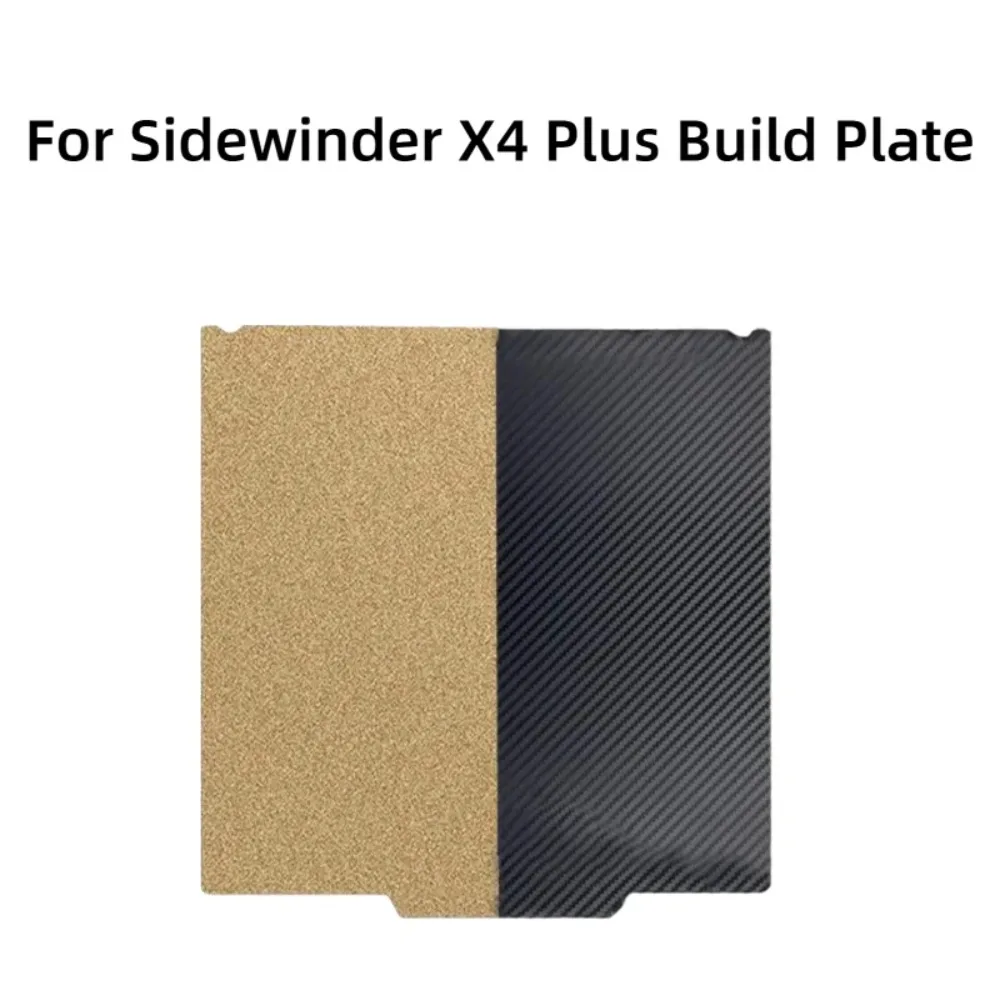 PET+PEI Build Plate 330x315mm for Sidewinder X4 Plus Double Sided Smooth Textured PET PEI Print Bed Flexible Spring Steel Sheet
PET+PEI Build Plate 330x315mm for Sidewinder X4 Plus Double Sided Smooth Textured PET PEI Print Bed Flexible Spring Steel Sheet