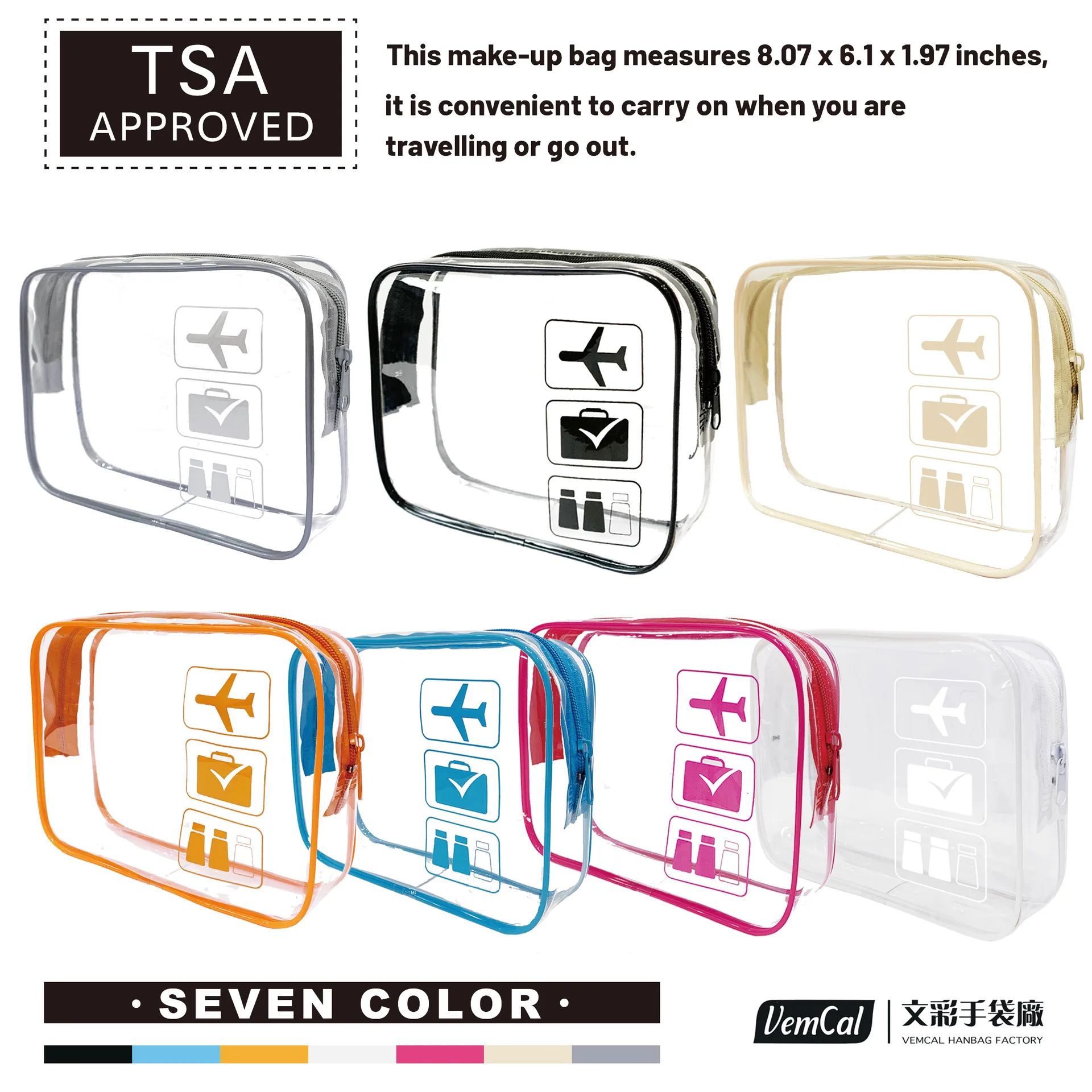 Прозрачная косметичка на молнии, прозрачный органайзер, косметички для отпуска, деловой поездки, аэропорта, ванной комнаты
Прозрачная косметичка на молнии, прозрачный органайзер, косметички для отпуска, деловой поездки, аэропорта, ванной комнаты