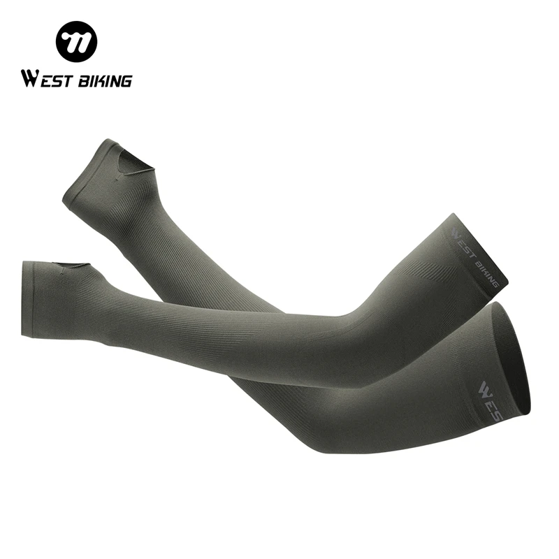 WEST BIKING Ice Silk Cooling Arm Sleeves UV Protection UPF50+ Anti-Slip Breathable Sun Sleeves with Thumb Hole Sleeves Covers
WEST BIKING Ice Silk Cooling Arm Sleeves UV Protection UPF50+ Anti-Slip Breathable Sun Sleeves with Thumb Hole Sleeves Covers