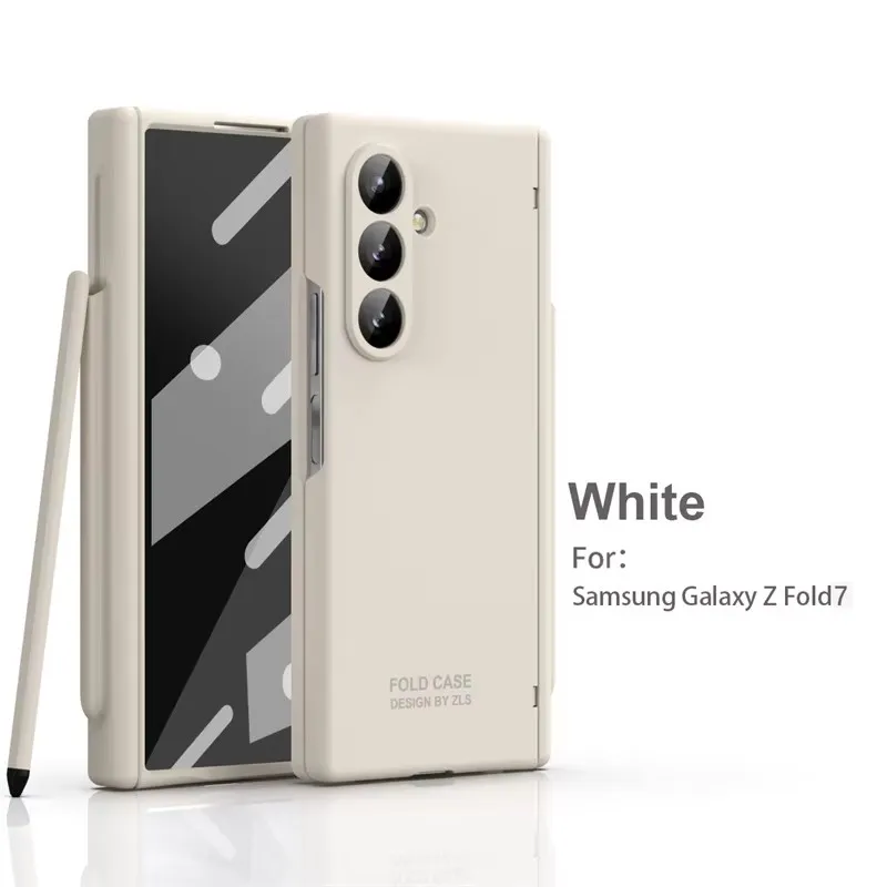 Frosted Hard PC Phone Case For Samsung Galaxy Z Fold 7 6 5 4 3 2 5G With Hinge Glass Screen Protector Touch Pen Shockproof Cover
Frosted Hard PC Phone Case For Samsung Galaxy Z Fold 7 6 5 4 3 2 5G With Hinge Glass Screen Protector Touch Pen Shockproof Cover
