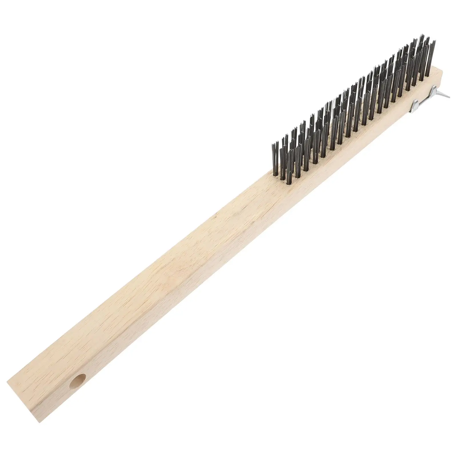 Long Handled Pizza Stone Cleaning Brush Wire Brush Wooden Handle Scratch Brushes With Scraper Wire Brushes For Cleaning Welding
Long Handled Pizza Stone Cleaning Brush Wire Brush Wooden Handle Scratch Brushes With Scraper Wire Brushes For Cleaning Welding