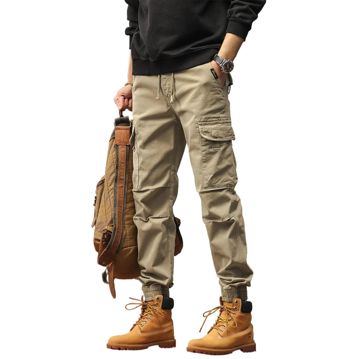 Men's Cargo Pants Tactical Pure Cotton Long Trousers Men Baggy Casual Pants Outdoor Man Hiking Pants Joggers Cotton Trousers
Men's Cargo Pants Tactical Pure Cotton Long Trousers Men Baggy Casual Pants Outdoor Man Hiking Pants Joggers Cotton Trousers