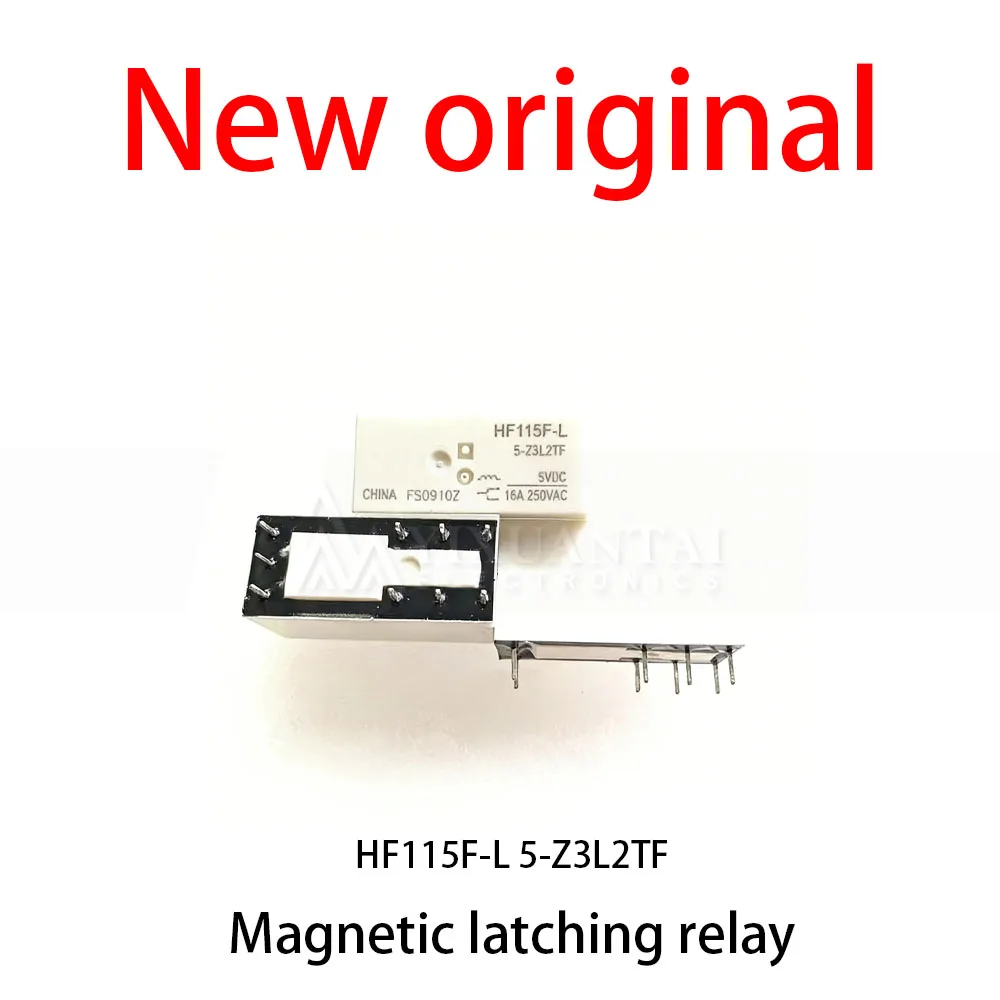 10Pcs/Lot New original HF115F-L 5-Z3L2TF Magnetic latching relay
10Pcs/Lot New original HF115F-L 5-Z3L2TF Magnetic latching relay