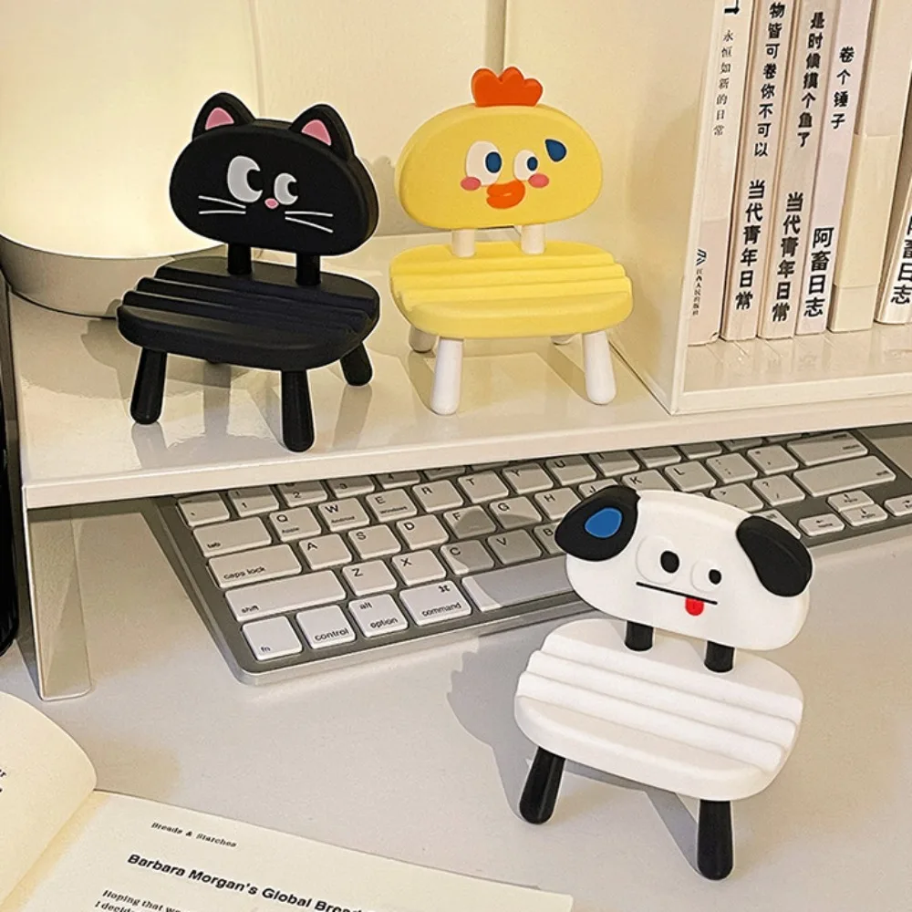 Cartoon Animal Creative Chair Phone Holder Cat Dog Chair Mobile Phone Stand Support Cute Chair Cell Phone Bracket
Cartoon Animal Creative Chair Phone Holder Cat Dog Chair Mobile Phone Stand Support Cute Chair Cell Phone Bracket