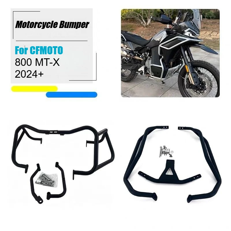 For CFMOTO 800MT-X 800MTX MTX800 800 MT-X 2024+ Motorcycle Engine Guard Highway Crash Bar Frame Protection Bumper Accessories
For CFMOTO 800MT-X 800MTX MTX800 800 MT-X 2024+ Motorcycle Engine Guard Highway Crash Bar Frame Protection Bumper Accessories