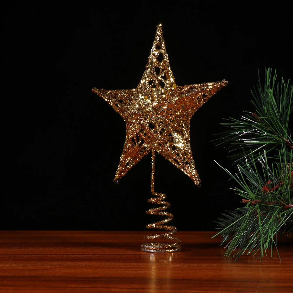 Tree Top Star Cute Topper Glitter Treetop Funny Christmas Decorations Five-pointed Hat Ornament 
Tree Top Star Cute Topper Glitter Treetop Funny Christmas Decorations Five-pointed Hat Ornament