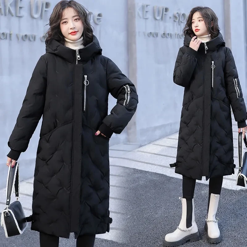 Down Cotton Jacket Women's Clothing 2023 New Winter Jackets Hooded Long Thicken Parkas Female Warm Fashion Oversize Outerwear
Down Cotton Jacket Women's Clothing 2023 New Winter Jackets Hooded Long Thicken Parkas Female Warm Fashion Oversize Outerwear