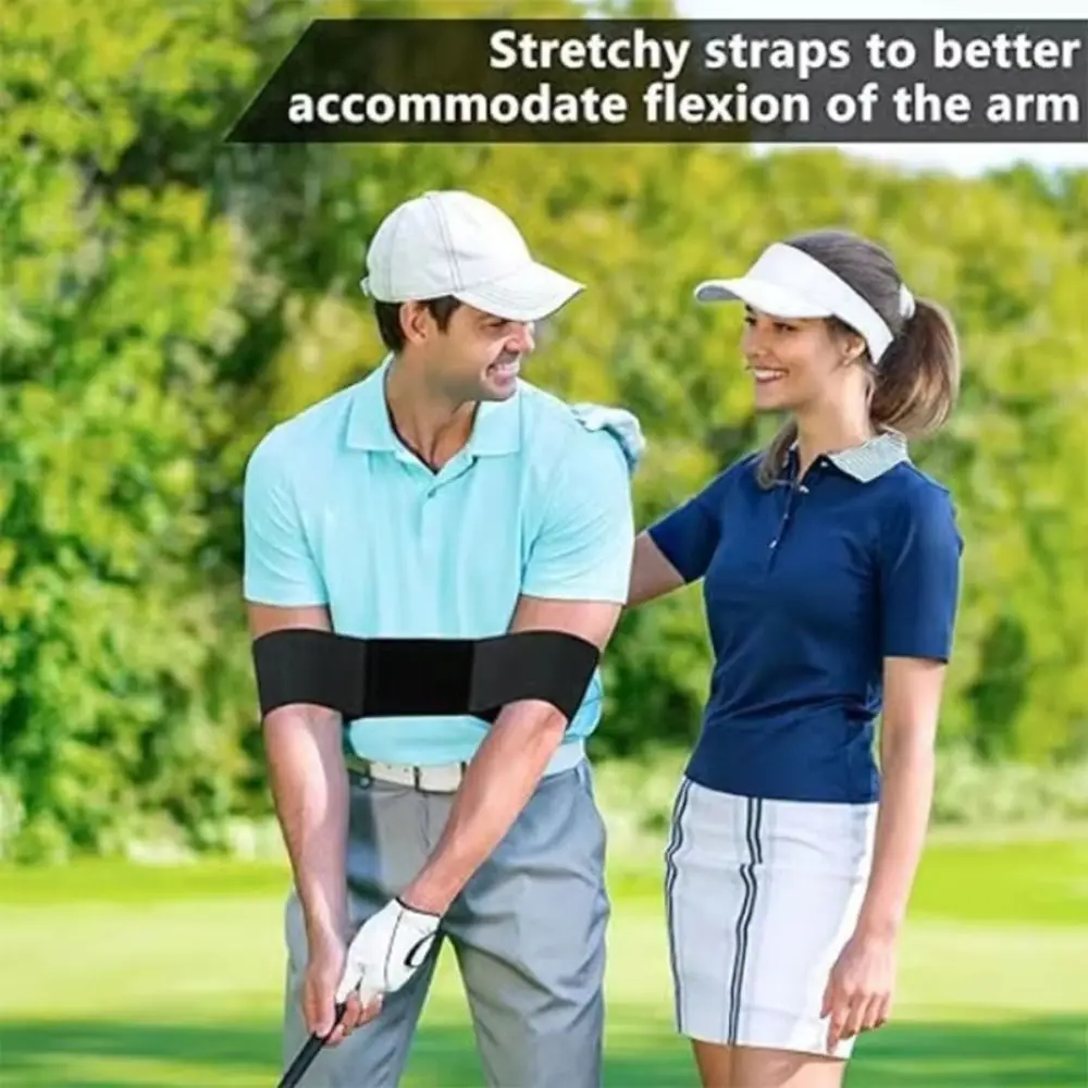 Posture Correction Golf Swing Trainer Connected Arms Elastic Strap Golf Training Aids Professional Black Golf Posture Corrector
Posture Correction Golf Swing Trainer Connected Arms Elastic Strap Golf Training Aids Professional Black Golf Posture Corrector