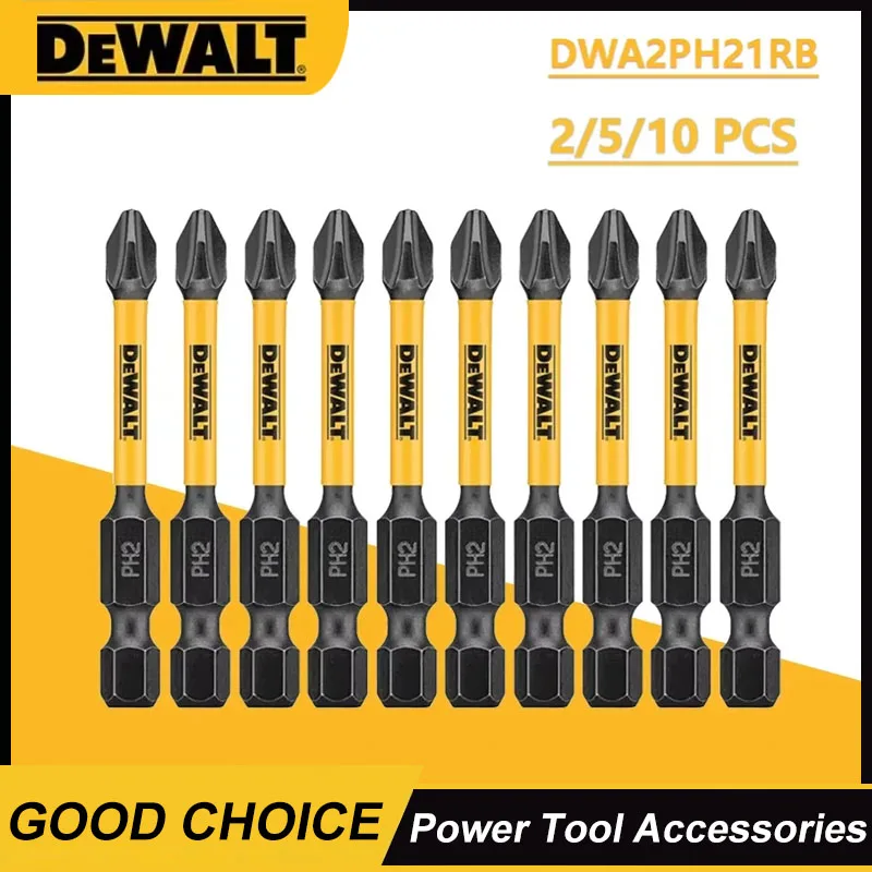 DEWALT ударные отвертки 2/4/6/10 шт. PH2 57 мм оригинальная электрическая отвертка ударопрочная крестовая головка DWA2PH21RB
DEWALT ударные отвертки 2/4/6/10 шт. PH2 57 мм оригинальная электрическая отвертка ударопрочная крестовая головка DWA2PH21RB