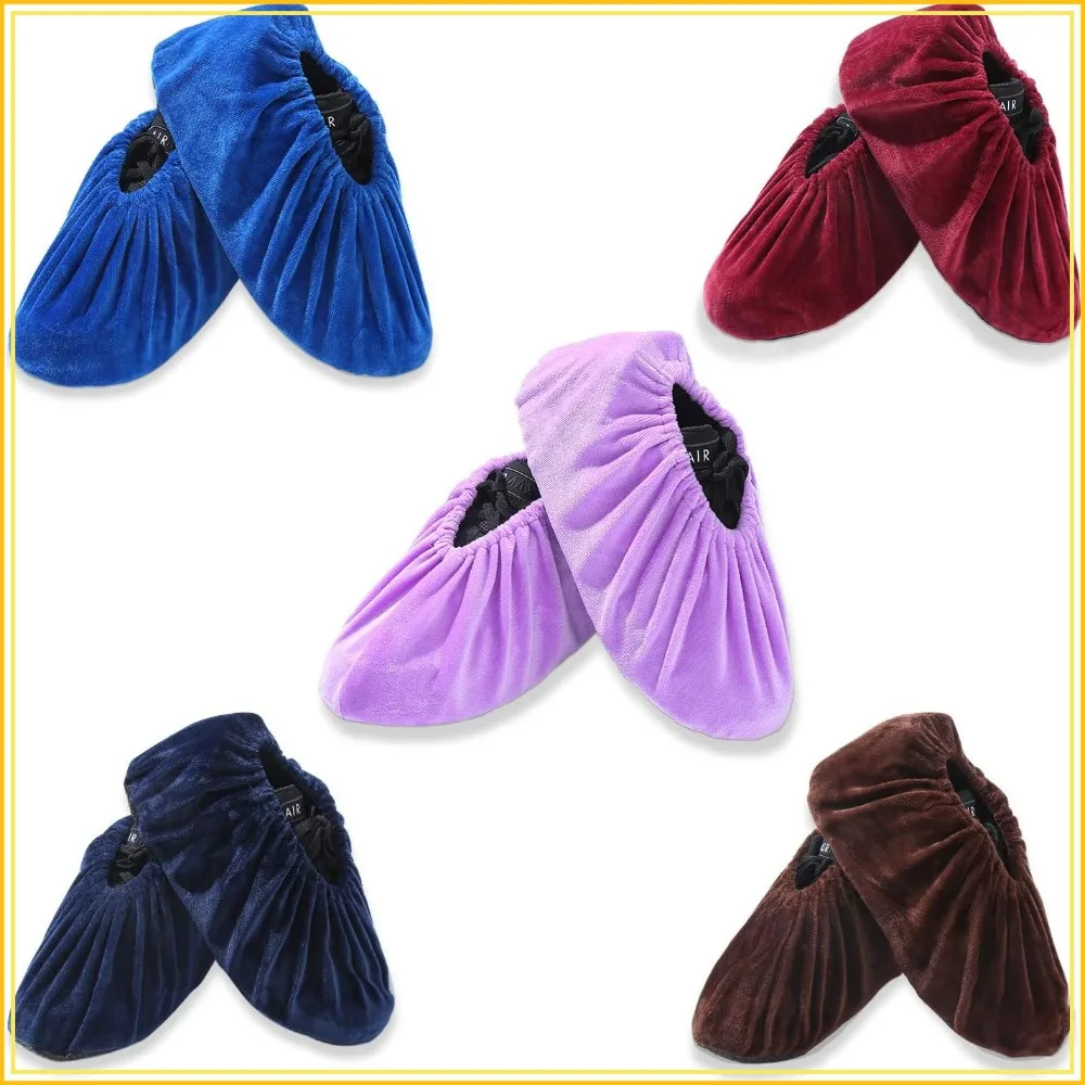 5 Pairs Reusable Non Slip Shoe Covers, Premium Soft Washable Thickened Boot Covers for Household, Office, Lab
5 Pairs Reusable Non Slip Shoe Covers, Premium Soft Washable Thickened Boot Covers for Household, Office, Lab