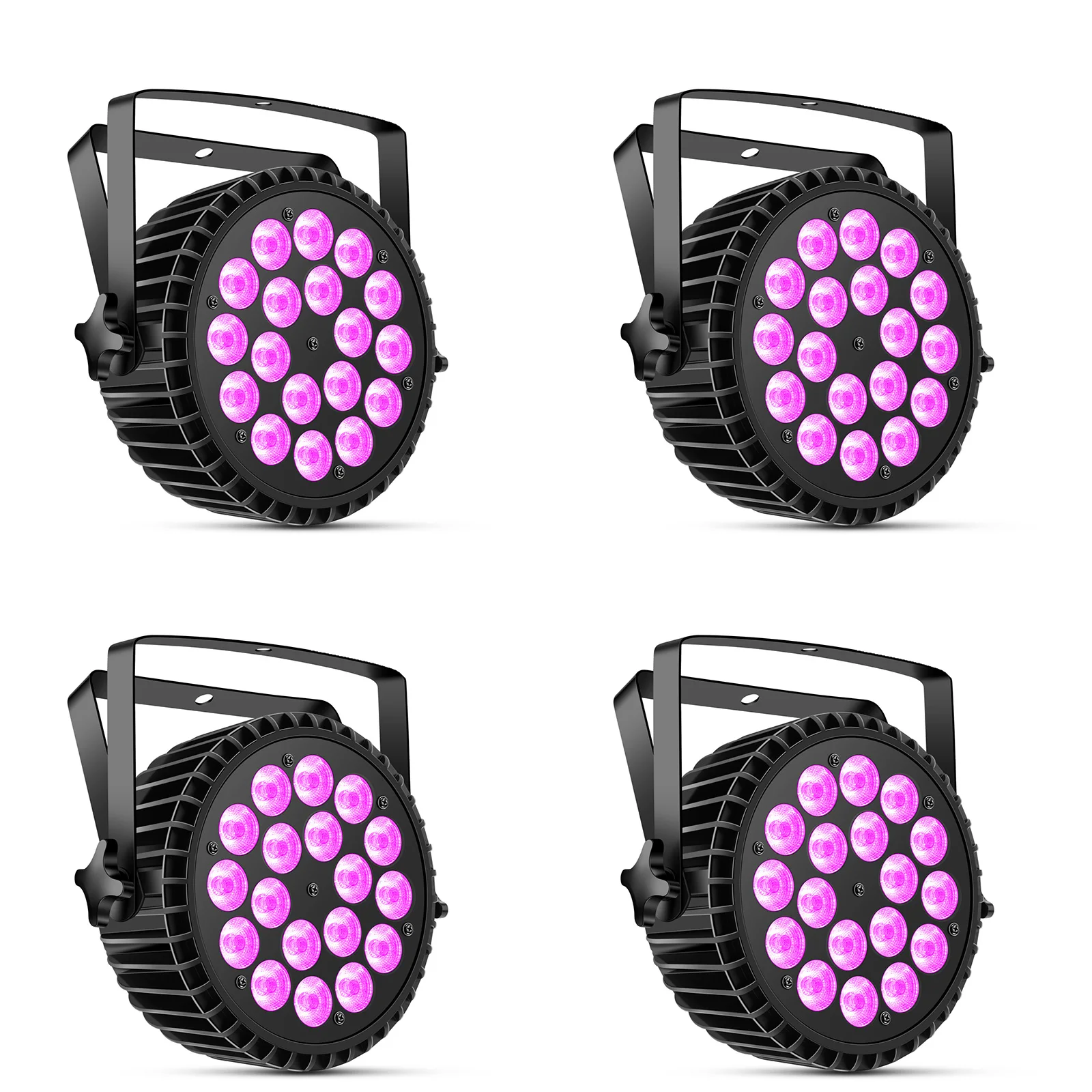 U'King 4 шт. 200 Вт светодиодный светильник Par DMX512 сценический светильник 18x8 Вт RGB + УФ-плоский номинальный светильник 18 светодиодов с эффектом радуги DJ Light для вечеринки, свадьбы
U'King 4 шт. 200 Вт светодиодный светильник Par DMX512 сценический светильник 18x8 Вт RGB + УФ-плоский номинальный светильник 18 светодиодов с эффектом радуги DJ Light для вечеринки, свадьбы