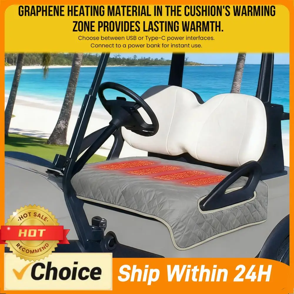 Golf Cart Seat Cover Comfortable Heated Seat Cushion Travel Sports Cart Seat Cushion Cover Golf Cart Accessories
Golf Cart Seat Cover Comfortable Heated Seat Cushion Travel Sports Cart Seat Cushion Cover Golf Cart Accessories