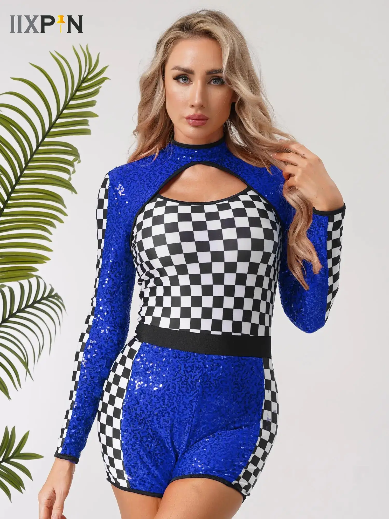 Sexy Women Race Car Driver Jumpsuit Halloween Role-Playing Dance Bodysuit Long Sleeves Car Game Racer Girl Cheerleader Uniform
Sexy Women Race Car Driver Jumpsuit Halloween Role-Playing Dance Bodysuit Long Sleeves Car Game Racer Girl Cheerleader Uniform