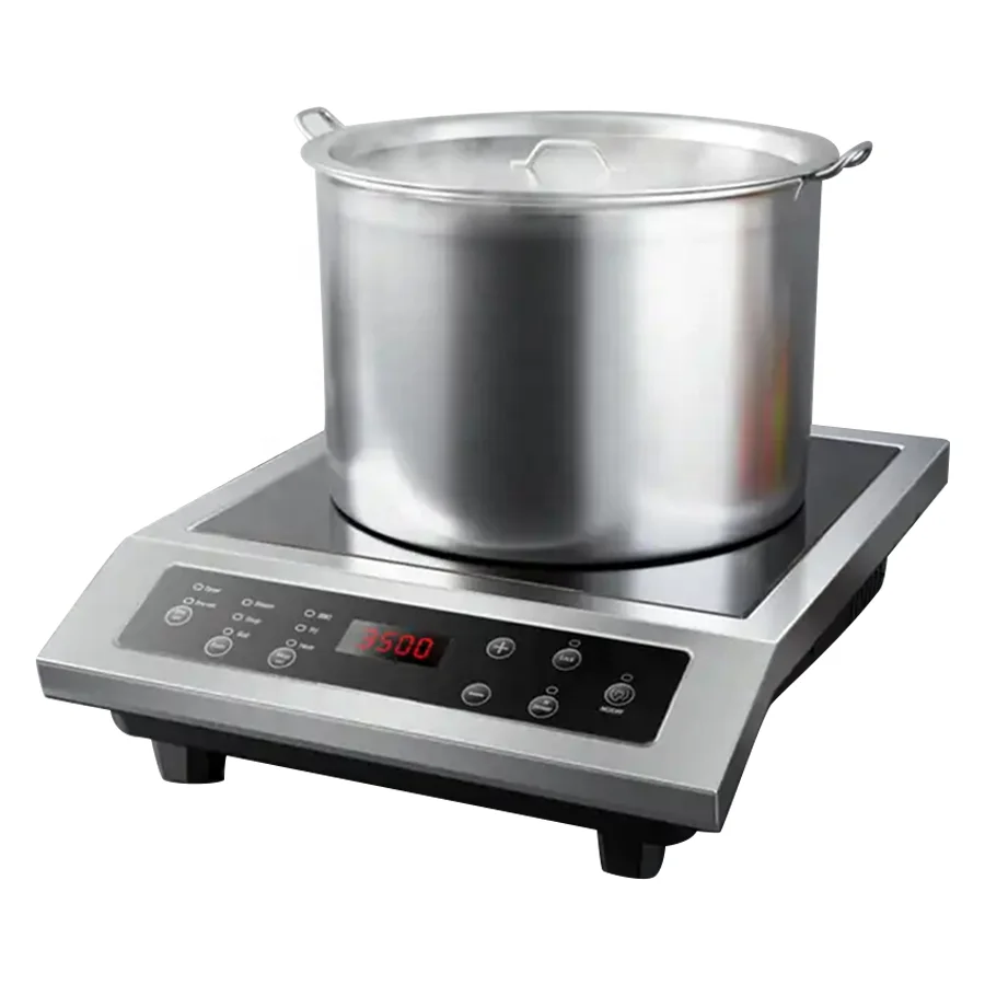 Commercial High Quality 3500W Electric Table Top Induction Cooker Stainless Steel Housing For Hotels And Households
Commercial High Quality 3500W Electric Table Top Induction Cooker Stainless Steel Housing For Hotels And Households