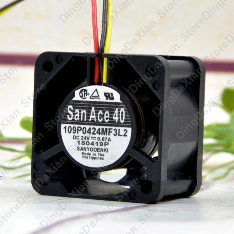 l 1PCS Small Servo Machine Tool Cooling Fan For SANYO 109P0424MF3L2 | 24V 0.07A 40×40×28mm 4CM
l 1PCS Small Servo Machine Tool Cooling Fan For SANYO 109P0424MF3L2 | 24V 0.07A 40×40×28mm 4CM