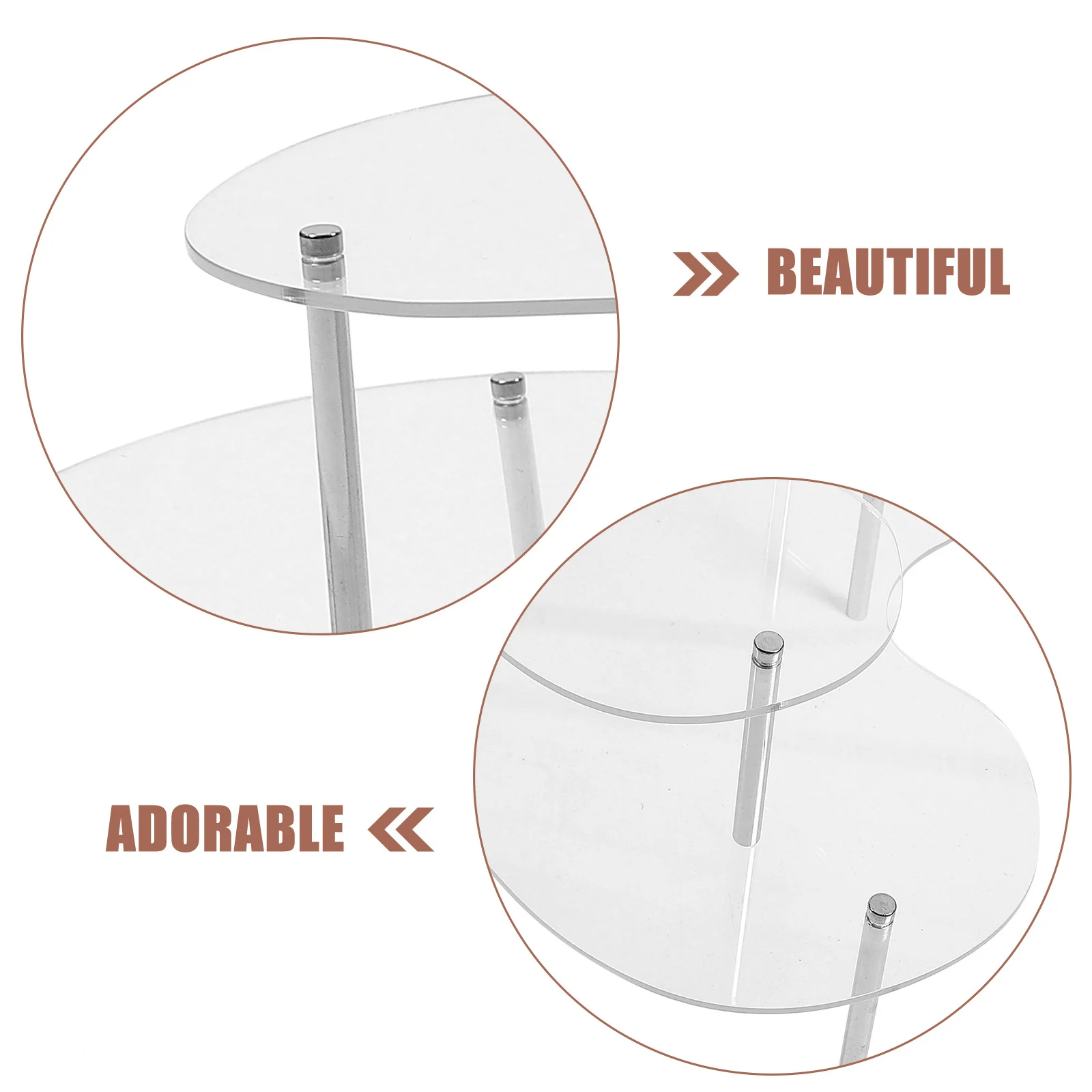 1Set Acrylic Cake Stand Set Elegant Transparent Dessert Display for Home Cafe Bakery Wedding Event Treats Presentation Stand
1Set Acrylic Cake Stand Set Elegant Transparent Dessert Display for Home Cafe Bakery Wedding Event Treats Presentation Stand