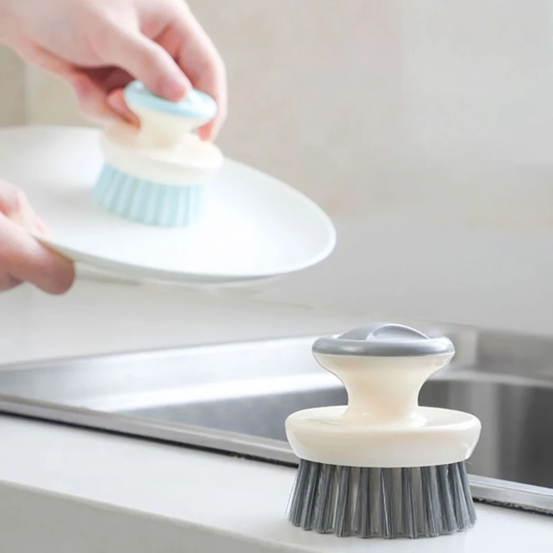Multipurpose Dish Brush With Handle Kitchen Scrub Brushes For Cleaning Dish Scrubber With Stiff Bristles For Sink Pots Pans
Multipurpose Dish Brush With Handle Kitchen Scrub Brushes For Cleaning Dish Scrubber With Stiff Bristles For Sink Pots Pans