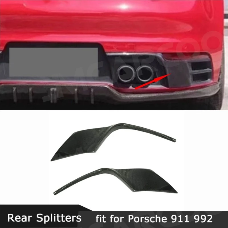 JMCARCOOL Carbon Fiber Car Rear Bumper Side Spoiler Cover Guard Plate Splitter Extension Bodykits For Porsche 911 992 2019+
JMCARCOOL Carbon Fiber Car Rear Bumper Side Spoiler Cover Guard Plate Splitter Extension Bodykits For Porsche 911 992 2019+