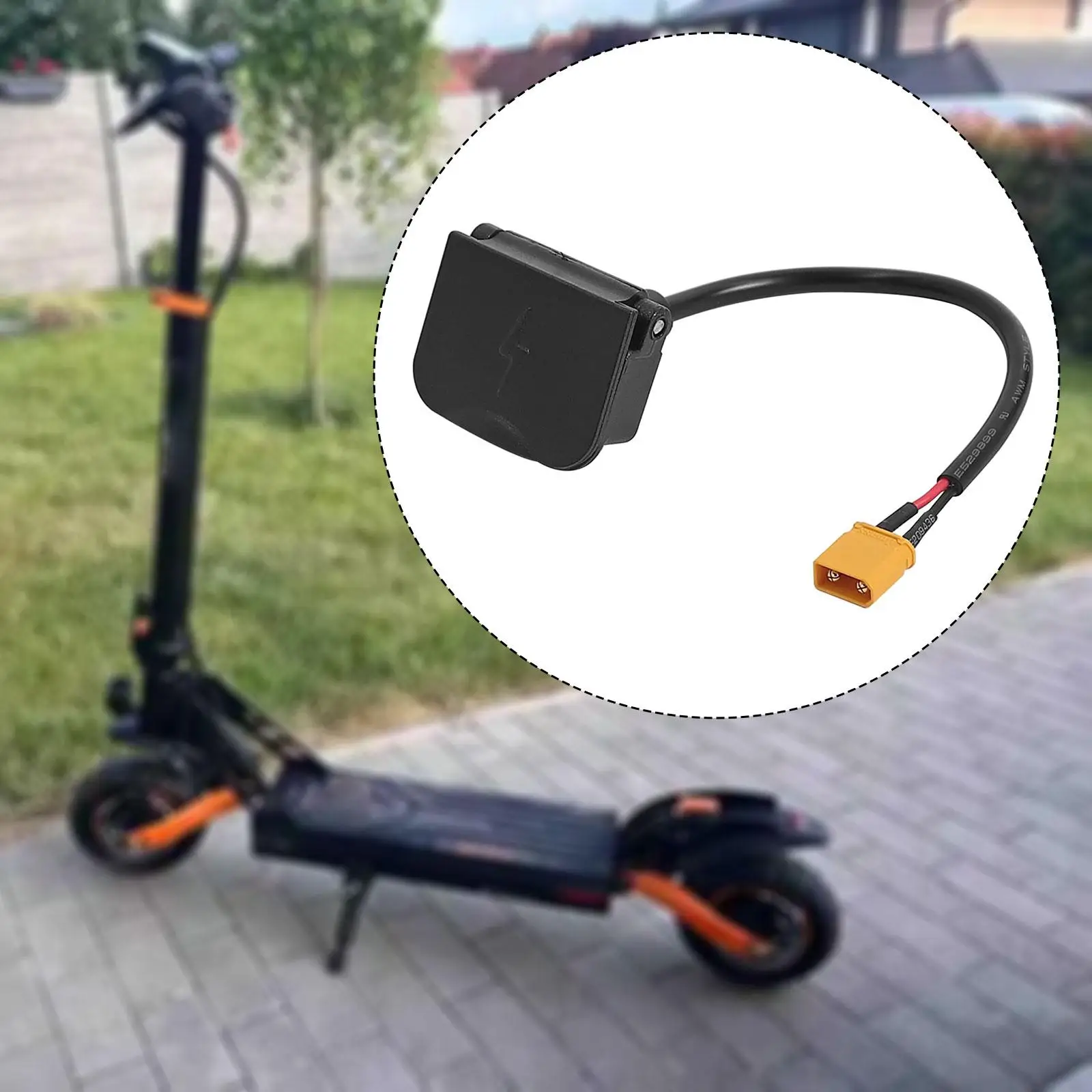 Прочный пластиковый круглый разъем для зарядки электросамокатов с пылезащитной крышкой для уличного велоспортивного оборудования
Прочный пластиковый круглый разъем для зарядки электросамокатов с пылезащитной крышкой для уличного велоспортивного оборудования