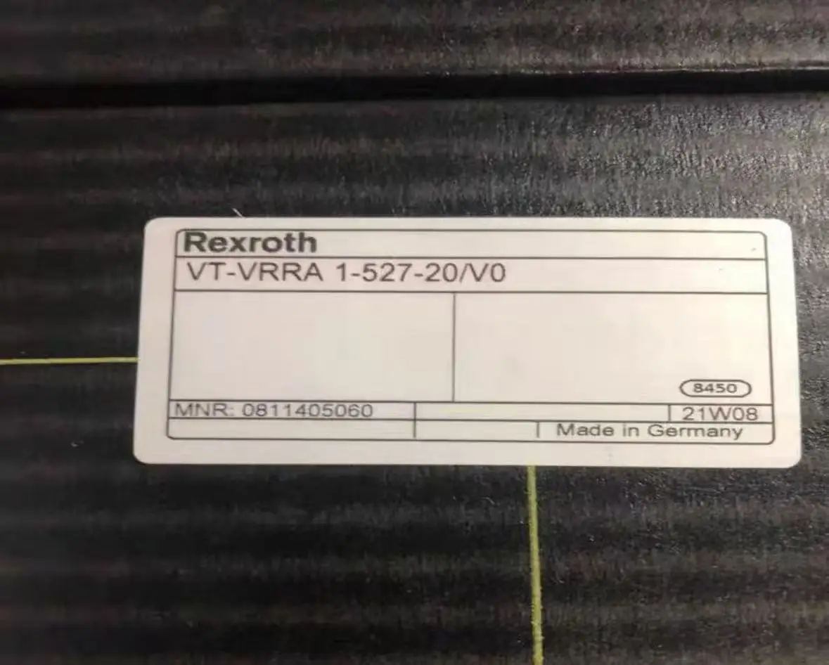 0811405060 VT-VRRA 1-527-20/V0 Amplifier for Proportional Pressure Valve
0811405060 VT-VRRA 1-527-20/V0 Amplifier for Proportional Pressure Valve
