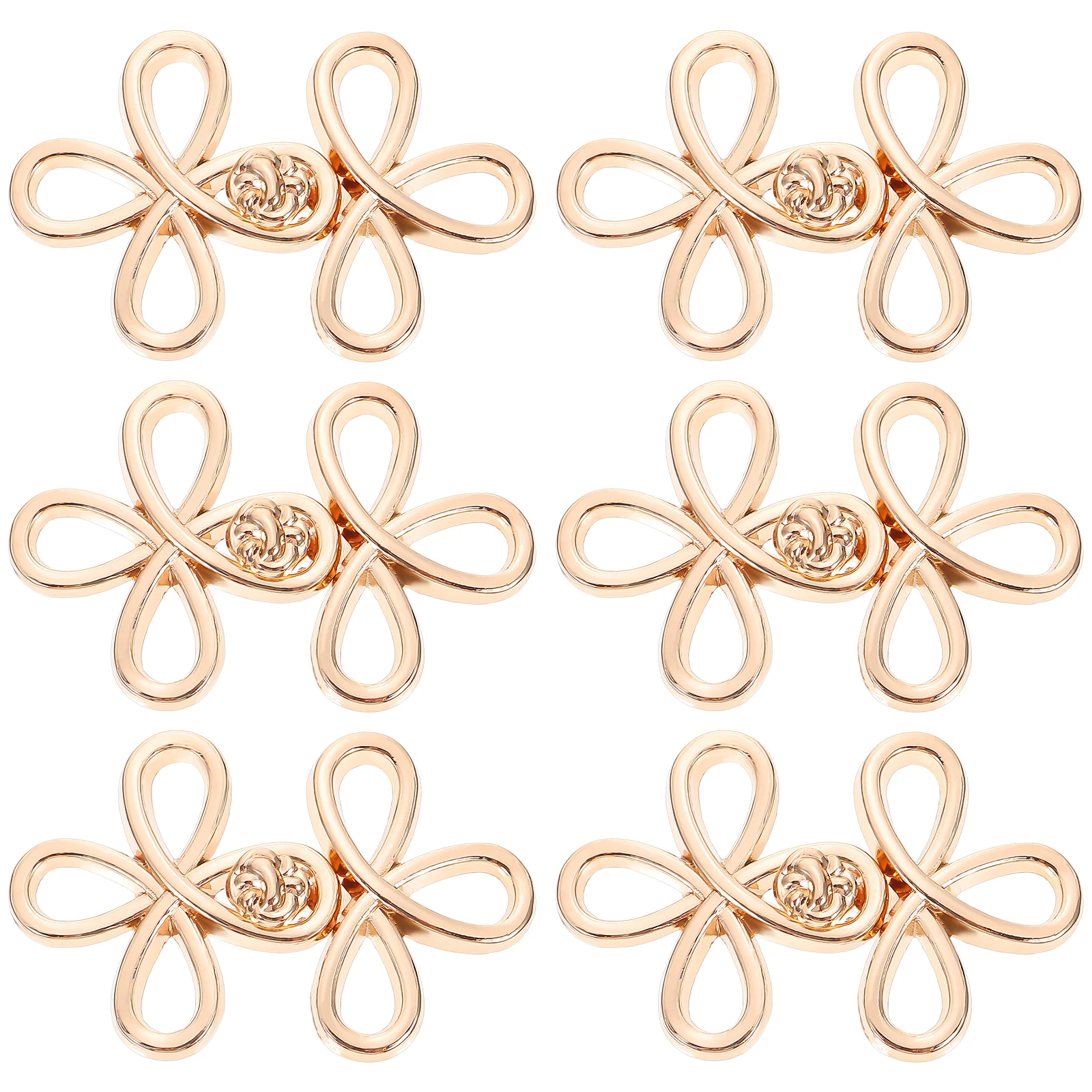 Metal Buckle Buttons Chinese Style Elegant Knots Sewing Fastener Alloy Decorative Simple Craftsmanship Classical Delicate
Metal Buckle Buttons Chinese Style Elegant Knots Sewing Fastener Alloy Decorative Simple Craftsmanship Classical Delicate