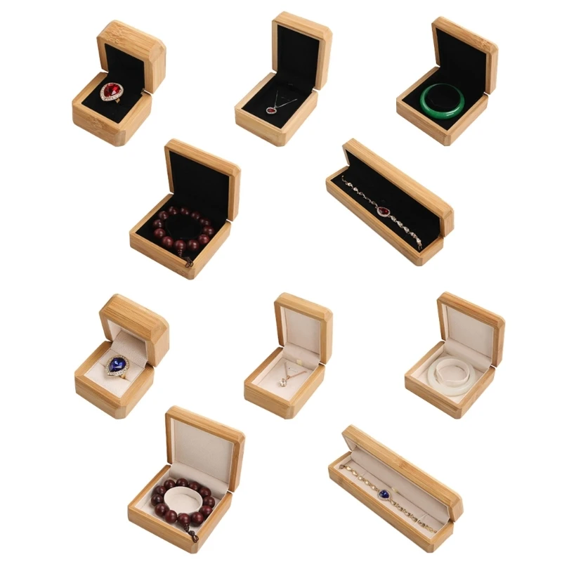 Portable Wooden Jewelry Storage Case Elegant Jewelry Storage Box for Traveling with Your Favorite Accessories
Portable Wooden Jewelry Storage Case Elegant Jewelry Storage Box for Traveling with Your Favorite Accessories