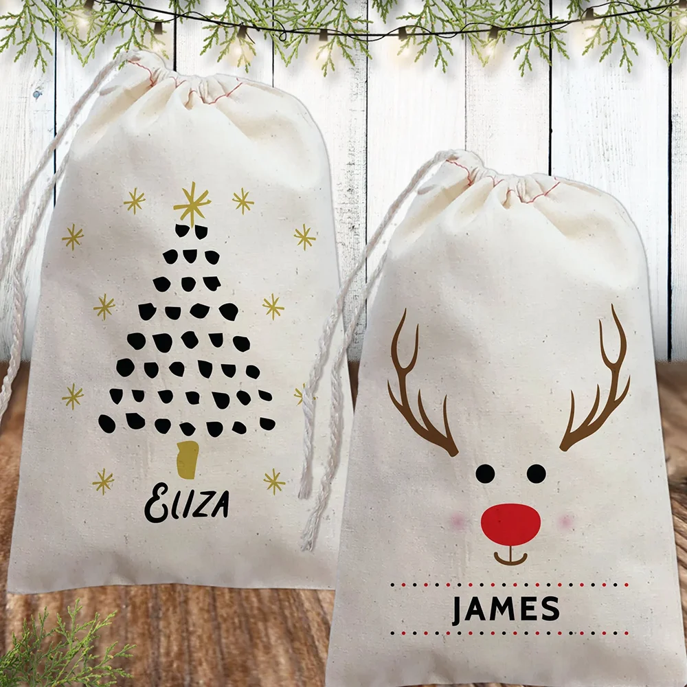 Персонализированные 5 шт. подарочные пакеты на елку или оленей, сумка Санта-Клауса, новогодние аксессуары, милые подарки для рождественской вечеринки для детей
Персонализированные 5 шт. подарочные пакеты на елку или оленей, сумка Санта-Клауса, новогодние аксессуары, милые подарки для рождественской вечеринки для детей