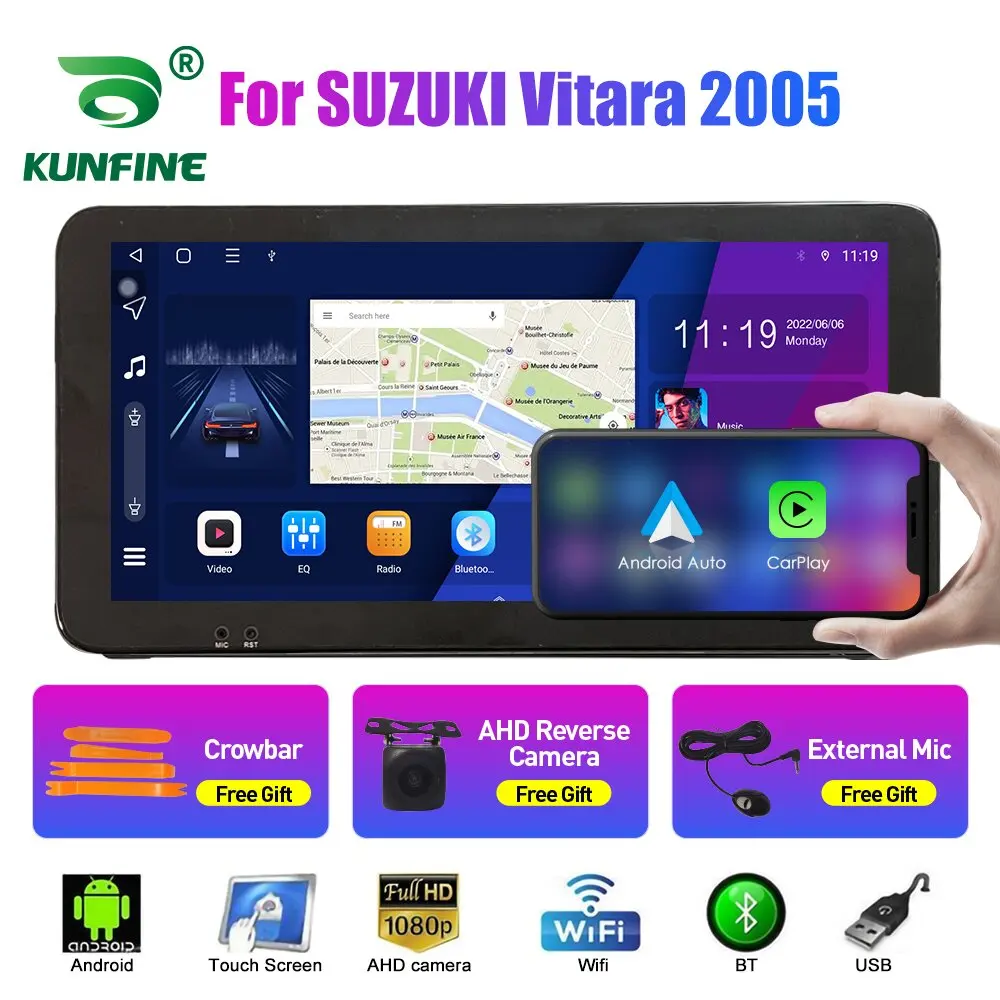 10,33-дюймовый автомобильный радиоприемник для SUZUKI Vitara 2005 2Din Android, восьмиядерный автомобильный стерео DVD, GPS-навигатор, плеер, QLED-экран Carplay
10,33-дюймовый автомобильный радиоприемник для SUZUKI Vitara 2005 2Din Android, восьмиядерный автомобильный стерео DVD, GPS-навигатор, плеер, QLED-экран Carplay