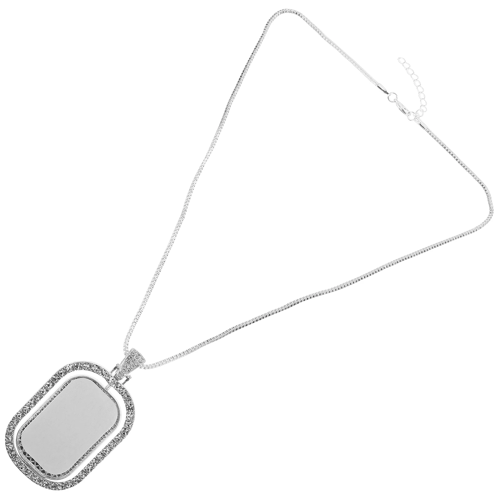 Rectangular Necklace Sublimation Blank Pendant Heat Transfer Zinc Alloy DIY Charm Necklaces Gifts Women Men Lightweight Durable
Rectangular Necklace Sublimation Blank Pendant Heat Transfer Zinc Alloy DIY Charm Necklaces Gifts Women Men Lightweight Durable