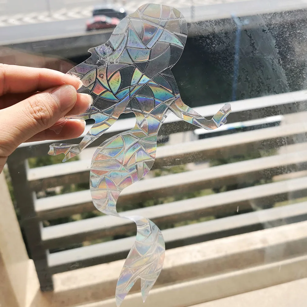 6pcs Mermaid Sticker Creative Refraction Decal Indoor Window Decor Background Photo Shoot School Party Christmas New Year Home
6pcs Mermaid Sticker Creative Refraction Decal Indoor Window Decor Background Photo Shoot School Party Christmas New Year Home