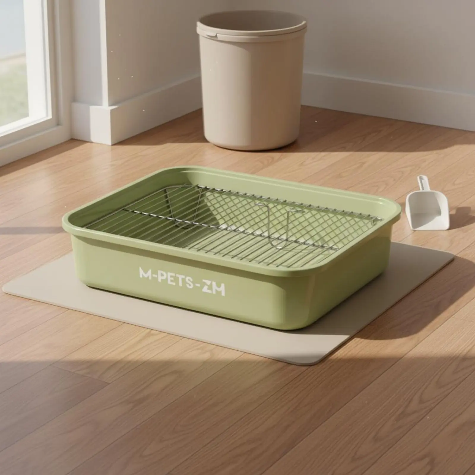Dog Toilet with Grate Non-Clean-Paw Indoor Dog Potty System Puppy Training Tray Easy to Clean for Small Dogs
Dog Toilet with Grate Non-Clean-Paw Indoor Dog Potty System Puppy Training Tray Easy to Clean for Small Dogs