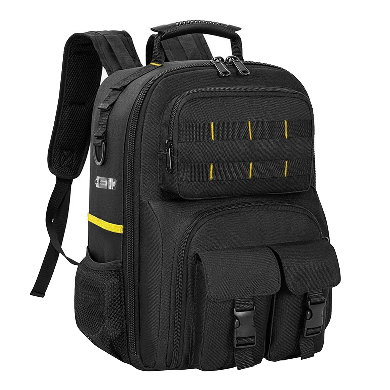 Heavy-Duty Electrician Backpack Wear Resist Multi-Compartment Organizer Bag Large Capacity for Construction Contractors Plumbing
Heavy-Duty Electrician Backpack Wear Resist Multi-Compartment Organizer Bag Large Capacity for Construction Contractors Plumbing