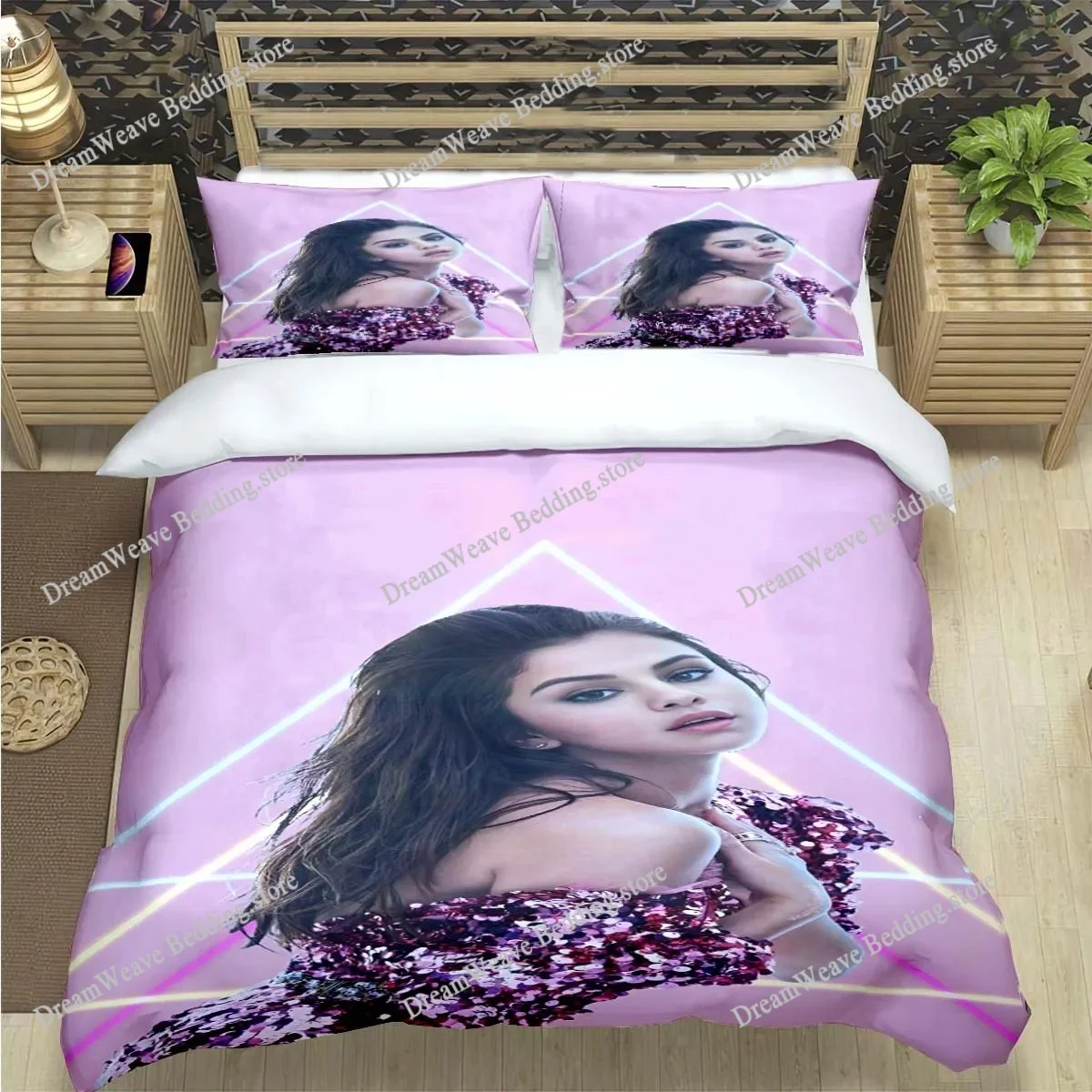 Famous Female Singer S-Selena G-Gomez Print Bedding Sets Bed Supplies Set Duvet Cover Bed Comforter Set Bedding Set Luxury Gift
Famous Female Singer S-Selena G-Gomez Print Bedding Sets Bed Supplies Set Duvet Cover Bed Comforter Set Bedding Set Luxury Gift