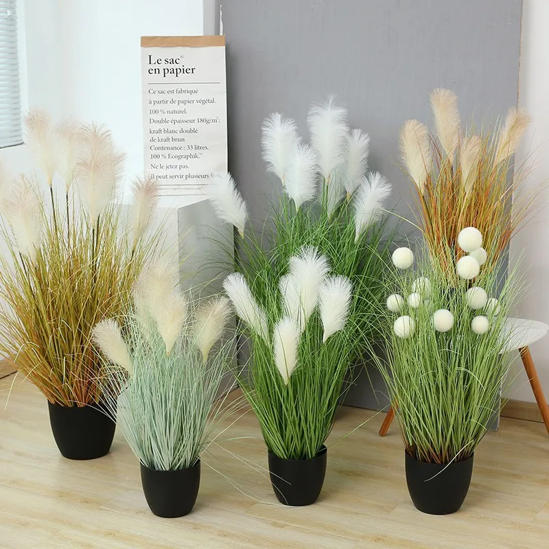 Simulation of green potted reed European style decoration living room porch ornaments door decoration placement
Simulation of green potted reed European style decoration living room porch ornaments door decoration placement