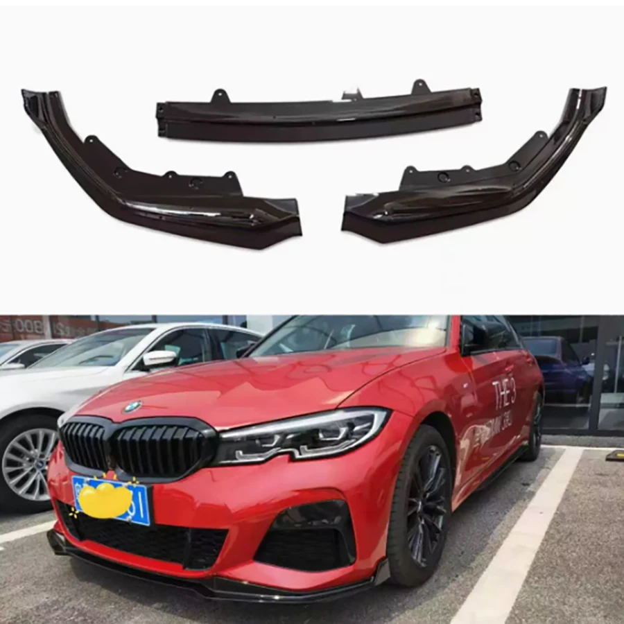 For BMW 3 Series G20 2020-2022 Bright Black Spoiler Front Bumper Lip Diffuser Front lip Front Chin black Spoiler MP Body Kit
For BMW 3 Series G20 2020-2022 Bright Black Spoiler Front Bumper Lip Diffuser Front lip Front Chin black Spoiler MP Body Kit