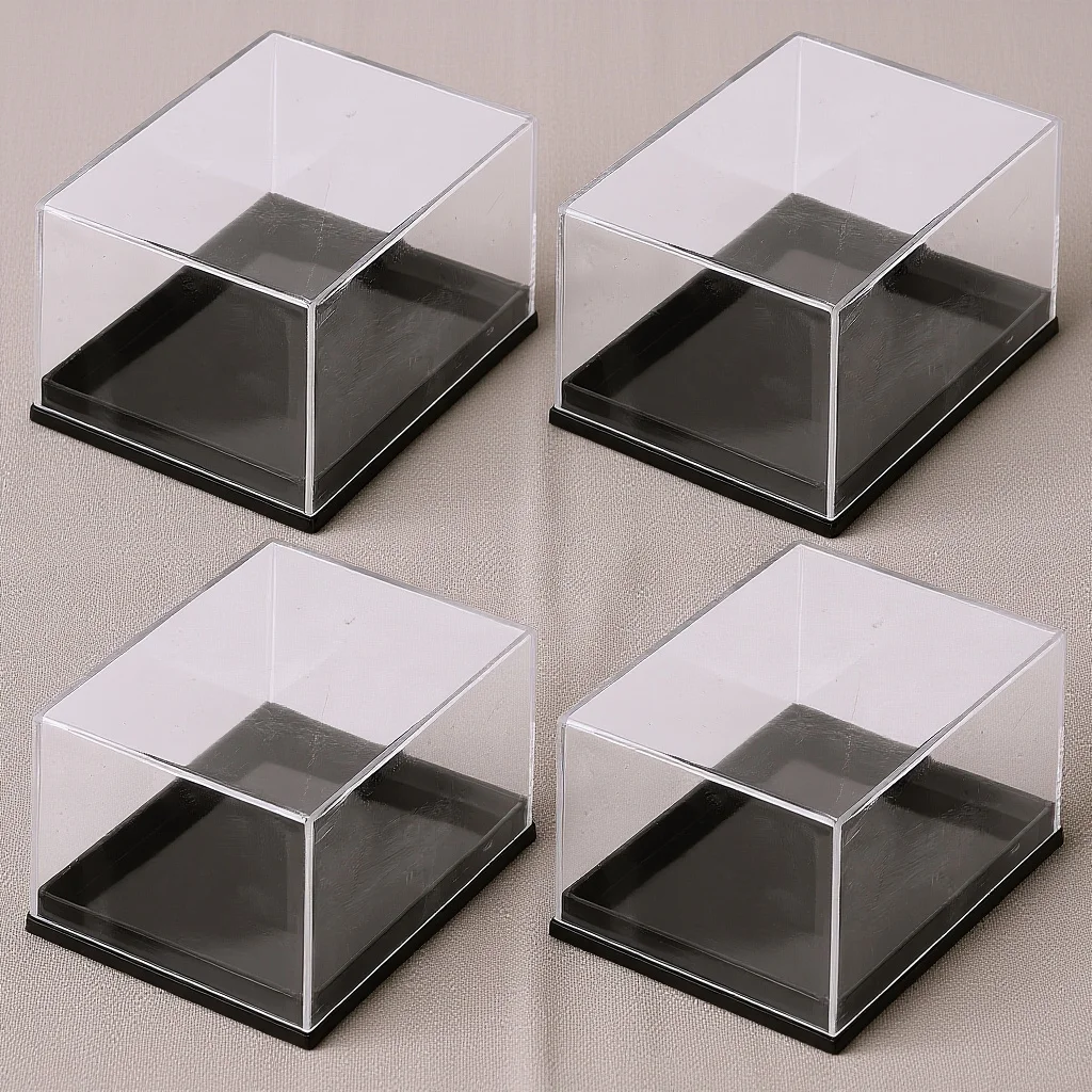 4Pcs Specimen Display Box Transparent Mineral Case for Jewelry Samples Collection Storage Clear Sturdy Desktop Organizer Box
4Pcs Specimen Display Box Transparent Mineral Case for Jewelry Samples Collection Storage Clear Sturdy Desktop Organizer Box