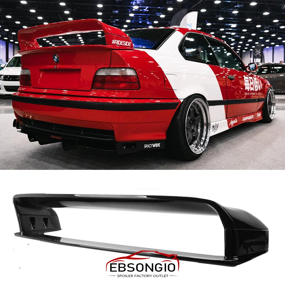 REAR BOOT SPOILER WING FOR BMW 3 SERIES E36 SALOON COUPE M3 GT STYLE GLOSS BLACK
REAR BOOT SPOILER WING FOR BMW 3 SERIES E36 SALOON COUPE M3 GT STYLE GLOSS BLACK