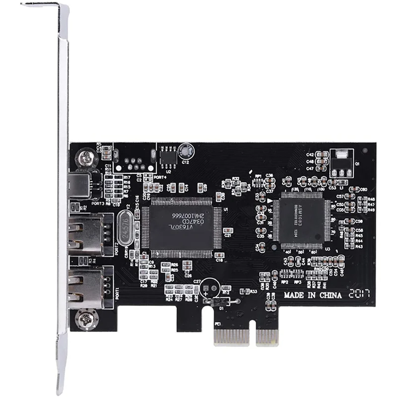 2X PCI-E PCI Express Firewire Card, плата контроллера IEEE 1394 с кабелем Firewire, для передачи видео, аудио и т. д.
2X PCI-E PCI Express Firewire Card, плата контроллера IEEE 1394 с кабелем Firewire, для передачи видео, аудио и т. д.