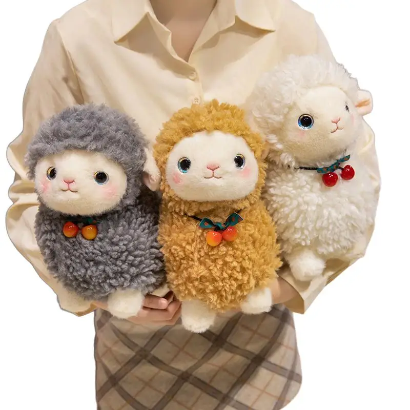 25/35cm Little Lamb Doll Push Toy Stuffed Yellow Grey White Cartoon Cherry Sheep Pillow Standing Cute Plushie Gift
25/35cm Little Lamb Doll Push Toy Stuffed Yellow Grey White Cartoon Cherry Sheep Pillow Standing Cute Plushie Gift