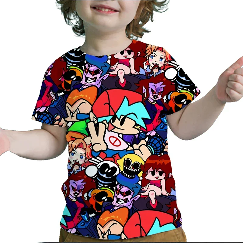 Boys Girls Friday Night Funkin 3D Print T Shirts Children Cartoon Anime Tshirts Summer Toddler Tee Tops Kids T-shirts Camisetas
Boys Girls Friday Night Funkin 3D Print T Shirts Children Cartoon Anime Tshirts Summer Toddler Tee Tops Kids T-shirts Camisetas