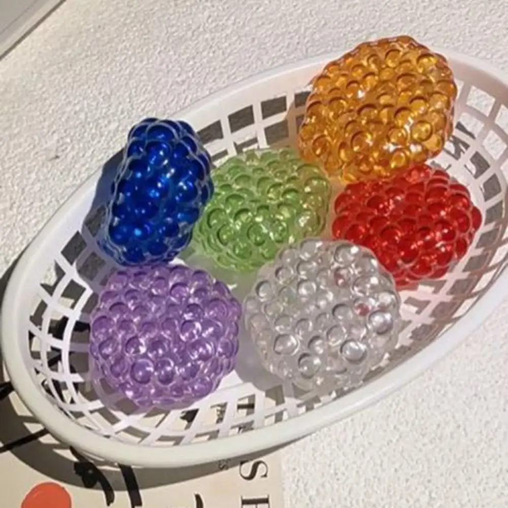 Transparent Rainbow Beads Pinching Toy Simulation Elastic Hand Made Ball Pinch Toy Super Soft Creative Slow Rebound Toy
Transparent Rainbow Beads Pinching Toy Simulation Elastic Hand Made Ball Pinch Toy Super Soft Creative Slow Rebound Toy