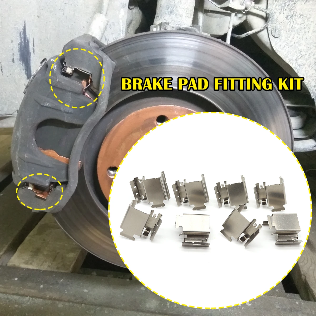 Car Brake Pad Fitting Shoe Hardware Shims For Citroen BERLINGO C2 C3 C4 XSARA JUMPER Repair Kit Replacement Parts Accessories
Car Brake Pad Fitting Shoe Hardware Shims For Citroen BERLINGO C2 C3 C4 XSARA JUMPER Repair Kit Replacement Parts Accessories