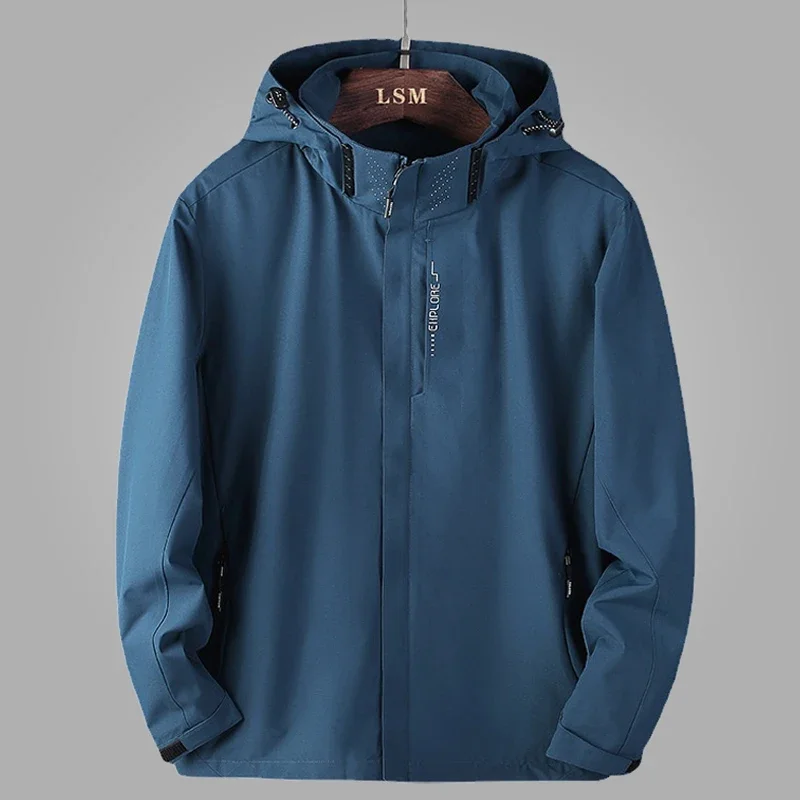 Camping Sweatshirts Hiking Jackets Autumn Clothing Jacket Men Plus Size Coats Male Water Proof Hooded Oversize Windbreak Outwear
Camping Sweatshirts Hiking Jackets Autumn Clothing Jacket Men Plus Size Coats Male Water Proof Hooded Oversize Windbreak Outwear