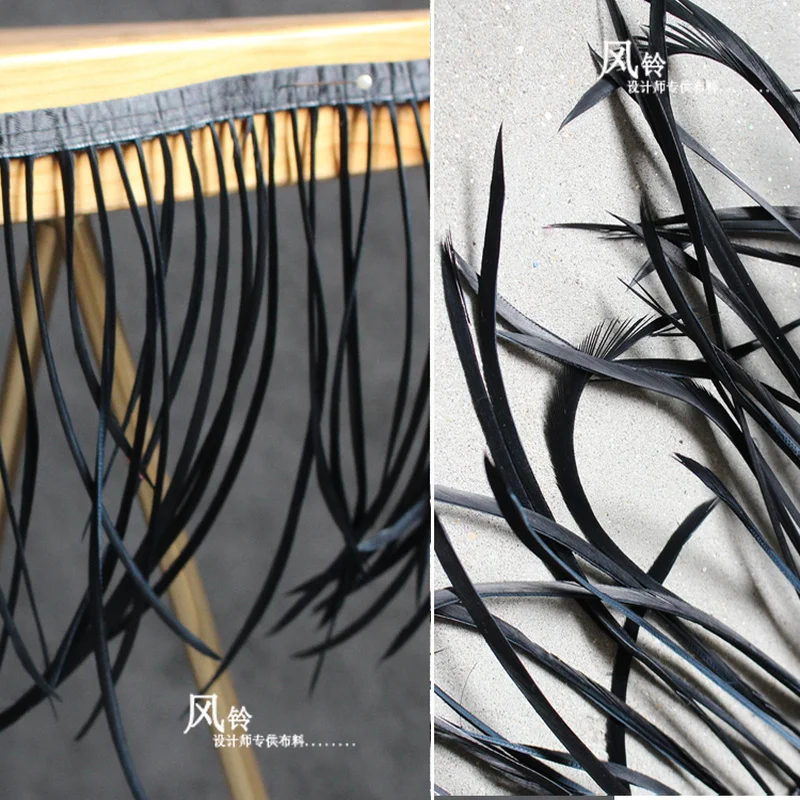Swan Feather Lace Trimming Black For DIY Wedding Party Decor Photo Props Skirts Dress Crafts Fashion Creative Designer Fabric
Swan Feather Lace Trimming Black For DIY Wedding Party Decor Photo Props Skirts Dress Crafts Fashion Creative Designer Fabric