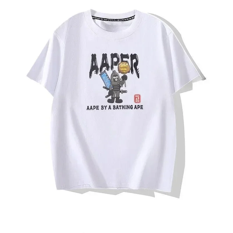 2024 Summer New Trendy Brand Short Sleeved Camouflage Letter Printed Pure Cotton Loose and Versatile Couple Half Sleeved Top
2024 Summer New Trendy Brand Short Sleeved Camouflage Letter Printed Pure Cotton Loose and Versatile Couple Half Sleeved Top