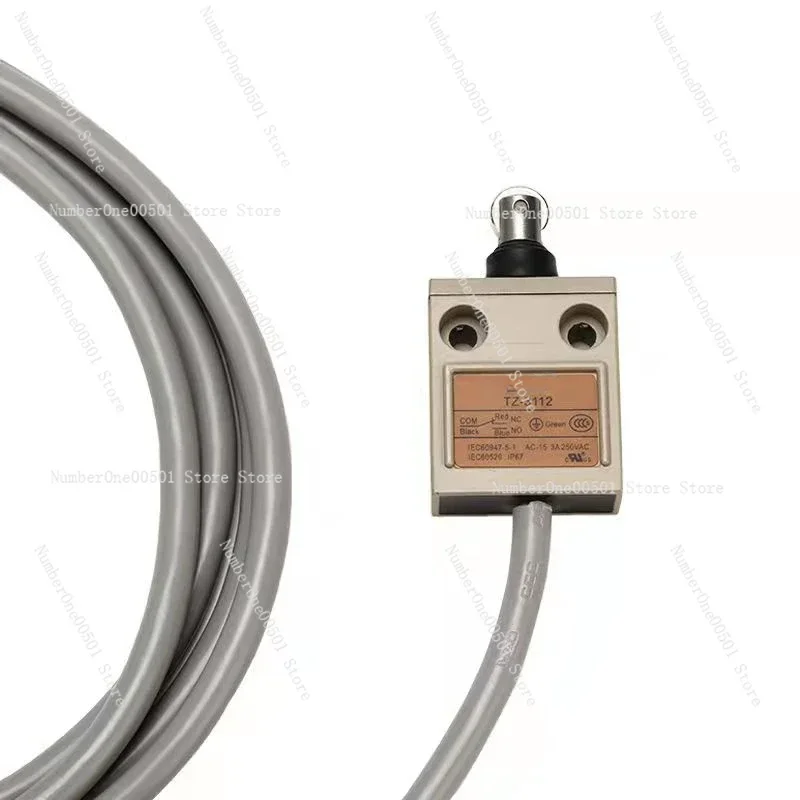 TZ-3112 limit switch with a 1-meter TZ3112 waterproof travel switch wire
TZ-3112 limit switch with a 1-meter TZ3112 waterproof travel switch wire